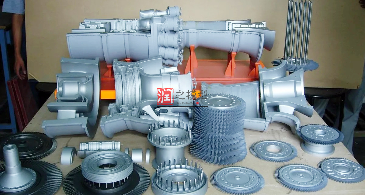 1 : 10 燃氣輪機模型o
